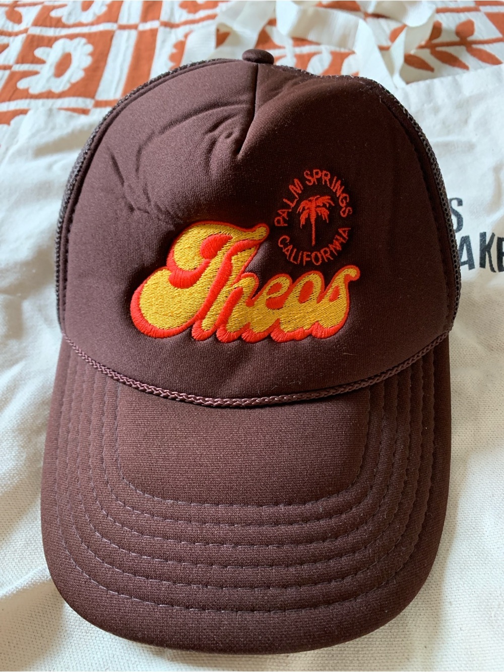 THEOS U Christian Trucker Hat & Tote Bag